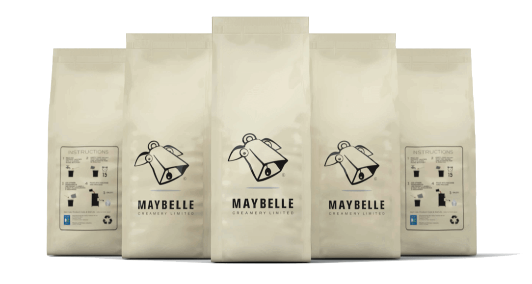 bags of powdered soft serve